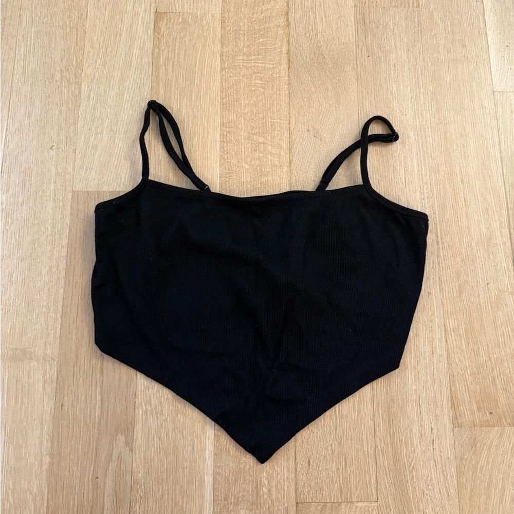 SHEIN Black Crop Top - Picture 1 of 4